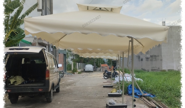 DÙ LỆCH TÂM VUÔNG 2.5 x 2.5