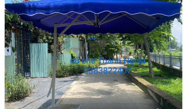 DÙ LỆCH TÂM VUÔNG 3m x 3m